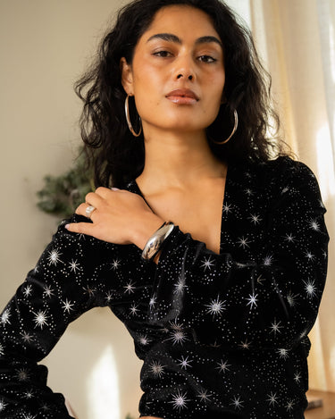 TILTIL Chunky Statement Bangle Silver - Things I Like Things I Love