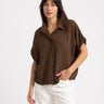 TILTIL Ciara Blouse Brown - Things I Like Things I Love