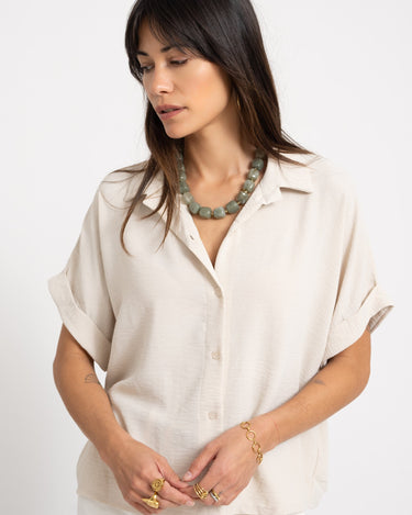 TILTIL Ciara Blouse Sand - Things I Like Things I Love