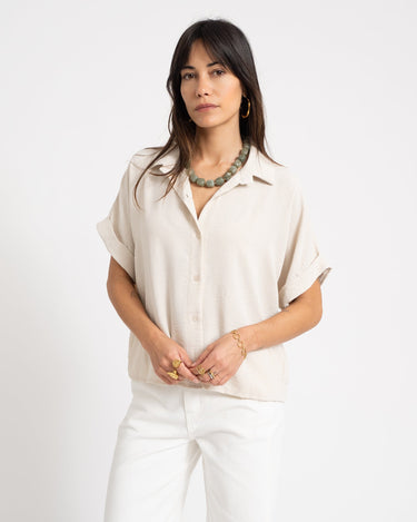 TILTIL Ciara Blouse Sand - Things I Like Things I Love