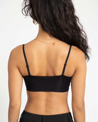 TILTIL Cindy Satin Seamless Bra Black - Things I Like Things I Love