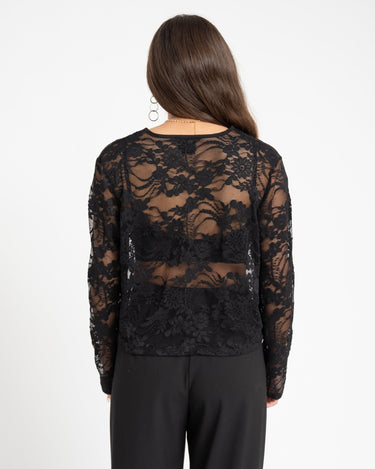 TILTIL Claire Blouse Lace Black - Things I Like Things I Love