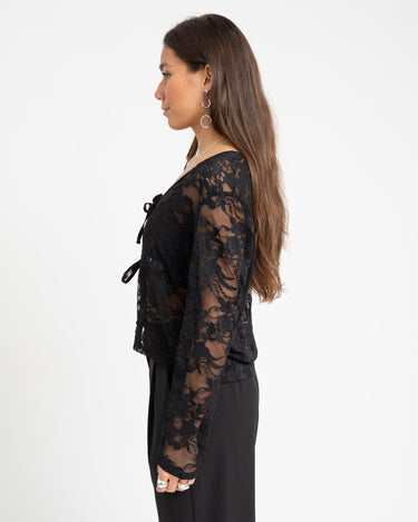 TILTIL Claire Blouse Lace Black - Things I Like Things I Love