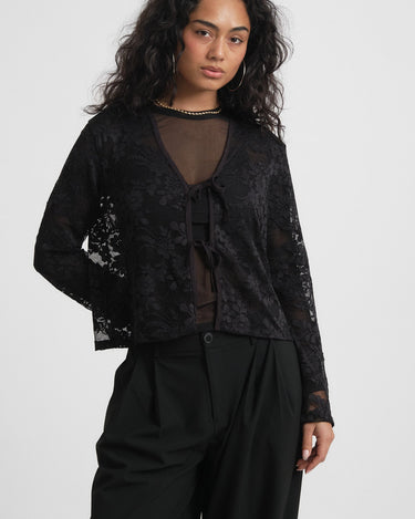 TILTIL Claire Blouse Lace Black - Things I Like Things I Love