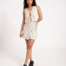 TILTIL Claire Linen Gilet Beige - Things I Like Things I Love