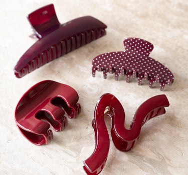 TILTIL Claw Clip Eloise Rood - Things I Like Things I Love