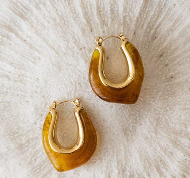 TILTIL Cleo Hoop Earrings Gold - Things I Like Things I Love