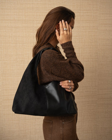 TILTIL Contrast Midi Bag Black - Things I Like Things I Love