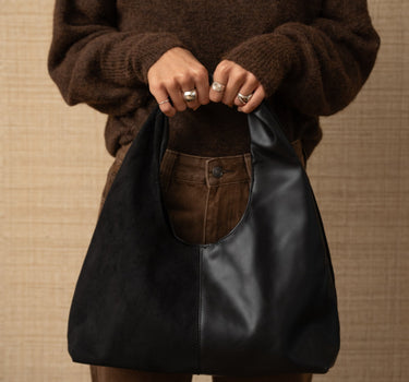 TILTIL Contrast Midi Bag Black - Things I Like Things I Love