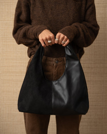 TILTIL Contrast Midi Bag Black - Things I Like Things I Love