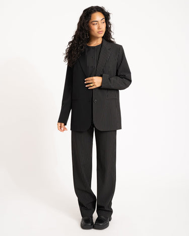 TILTIL Dana Gilet Black Pinstripe - Things I Like Things I Love