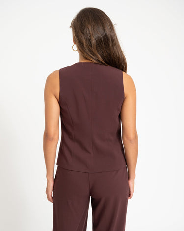 TILTIL Dana Gilet Burgundy - Things I Like Things I Love