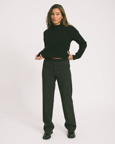 TILTIL Dana Pantalon Black Pinstripe - Things I Like Things I Love