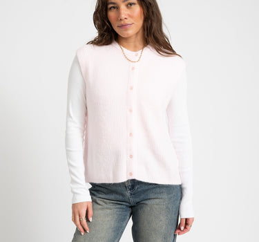 TILTIL Danny Vest Light Pink One Size - Things I Like Things I Love