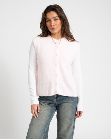 TILTIL Danny Vest Light Pink One Size - Things I Like Things I Love