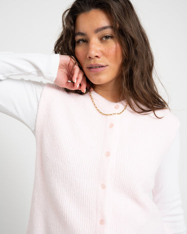 TILTIL Danny Vest Light Pink One Size - Things I Like Things I Love