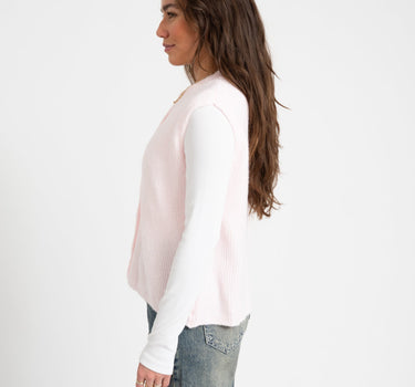 TILTIL Danny Vest Light Pink One Size - Things I Like Things I Love