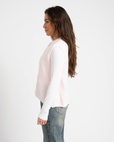 TILTIL Danny Vest Light Pink One Size - Things I Like Things I Love
