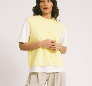 TILTIL Danny Vest Yellow One Size - Things I Like Things I Love