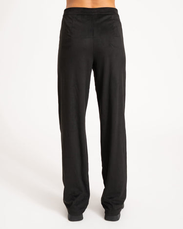TILTIL Davi Suede Pants Black - Things I Like Things I Love