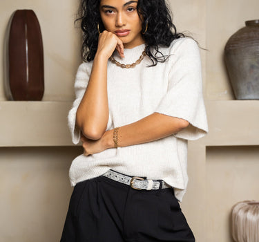 TILTIL Demi Knit Ecru One Size - Things I Like Things I Love