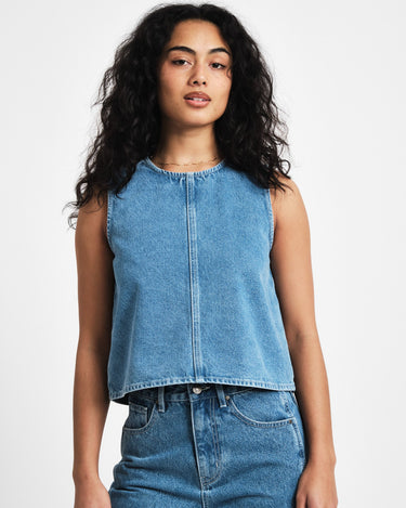 TILTIL Denim Ted Top Blue - Things I Like Things I Love