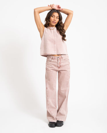 TILTIL Denim Ted Top Pink - Things I Like Things I Love