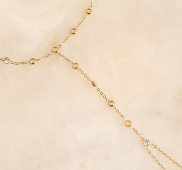 TILTIL Diamond Dots Hand Chain Gold - Things I Like Things I Love