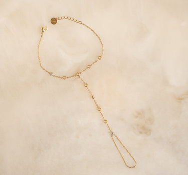 TILTIL Diamond Dots Hand Chain Gold - Things I Like Things I Love