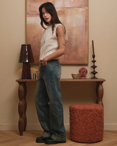 TILTIL Dide Jeans Washed Green - Things I Like Things I Love