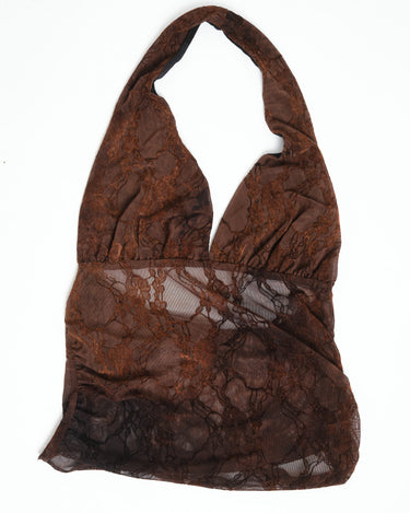TILTIL Dina Lace Top Bruin - Things I Like Things I Love
