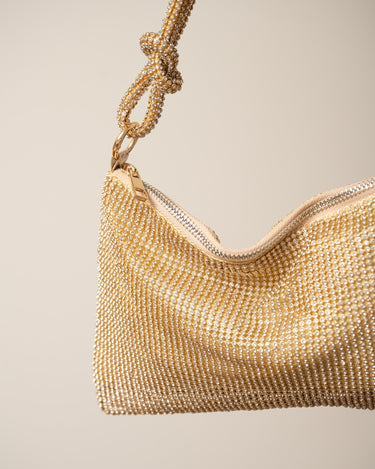 TILTIL Disco Rhinestone Bag Gold - Things I Like Things I Love