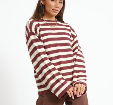 TILTIL Doka knit Bordeaux - Things I Like Things I Love