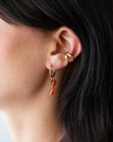 TILTIL Double Line Earcuff Goud - Things I Like Things I Love