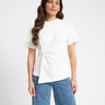 TILTIL Dulce Pleat Tee White - Things I Like Things I Love