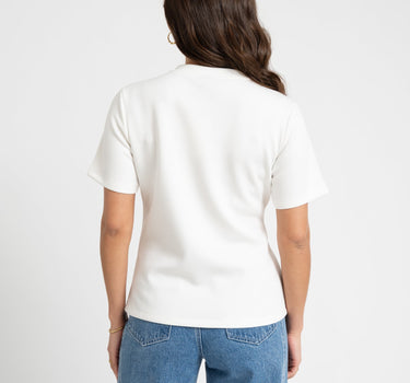TILTIL Dulce Pleat Tee White - Things I Like Things I Love