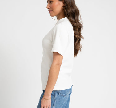 TILTIL Dulce Pleat Tee White - Things I Like Things I Love