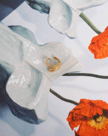 TILTIL Ear Cuff Snakey Gold - Things I Like Things I Love