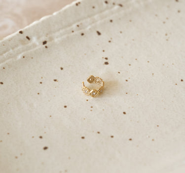 TILTIL Earcuff Flower Gold - Things I Like Things I Love
