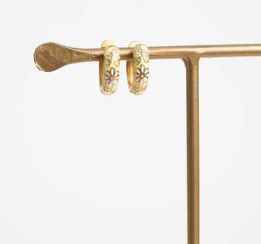 TILTIL Earrings Artsy Butter Yellow - Things I Like Things I Love