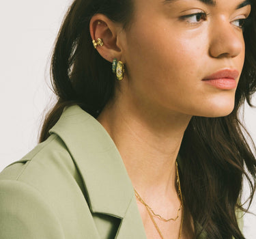 TILTIL Earrings Artsy Butter Yellow - Things I Like Things I Love
