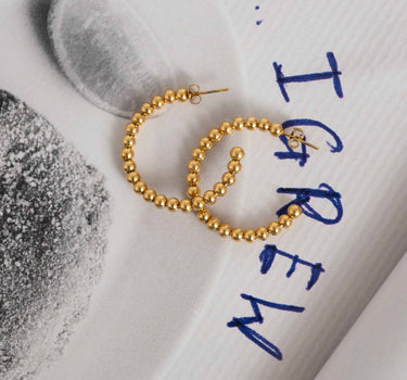 TILTIL Earrings Bonny Beads Gold - Things I Like Things I Love