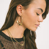 TILTIL Earrings Bungly Starhoops Gold - Things I Like Things I Love