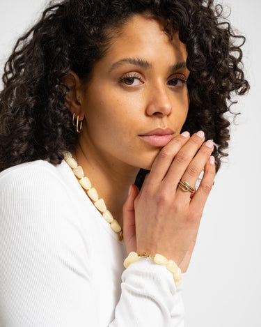 TILTIL Earrings Josy Oval Gold - Things I Like Things I Love