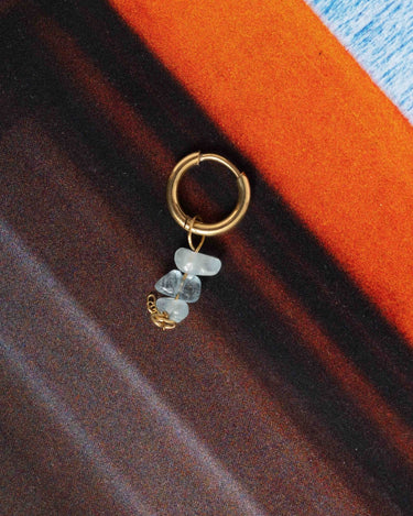 TILTIL Earrings Stella Stones Baby Blue Gold - Things I Like Things I Love