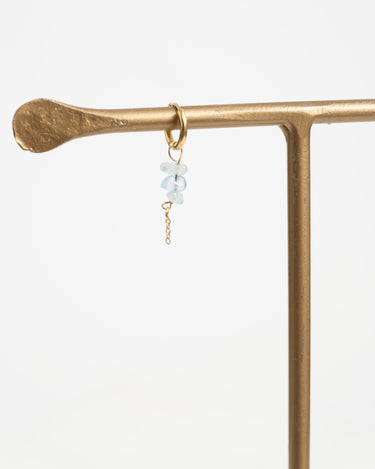 TILTIL Earrings Stella Stones Baby Blue Gold - Things I Like Things I Love