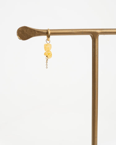 TILTIL Earrings Stella Stones Butter Yellow Gold - Things I Like Things I Love