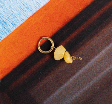 TILTIL Earrings Stella Stones Butter Yellow Gold - Things I Like Things I Love