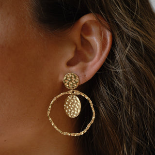 TILTIL Earrings Triple Circle Goud - Things I Like Things I Love
