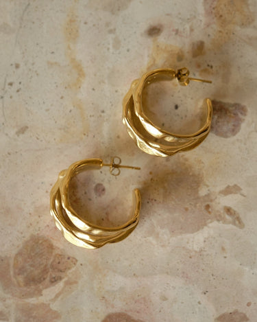 TILTIL Earrings Triple Drip Goud - Things I Like Things I Love